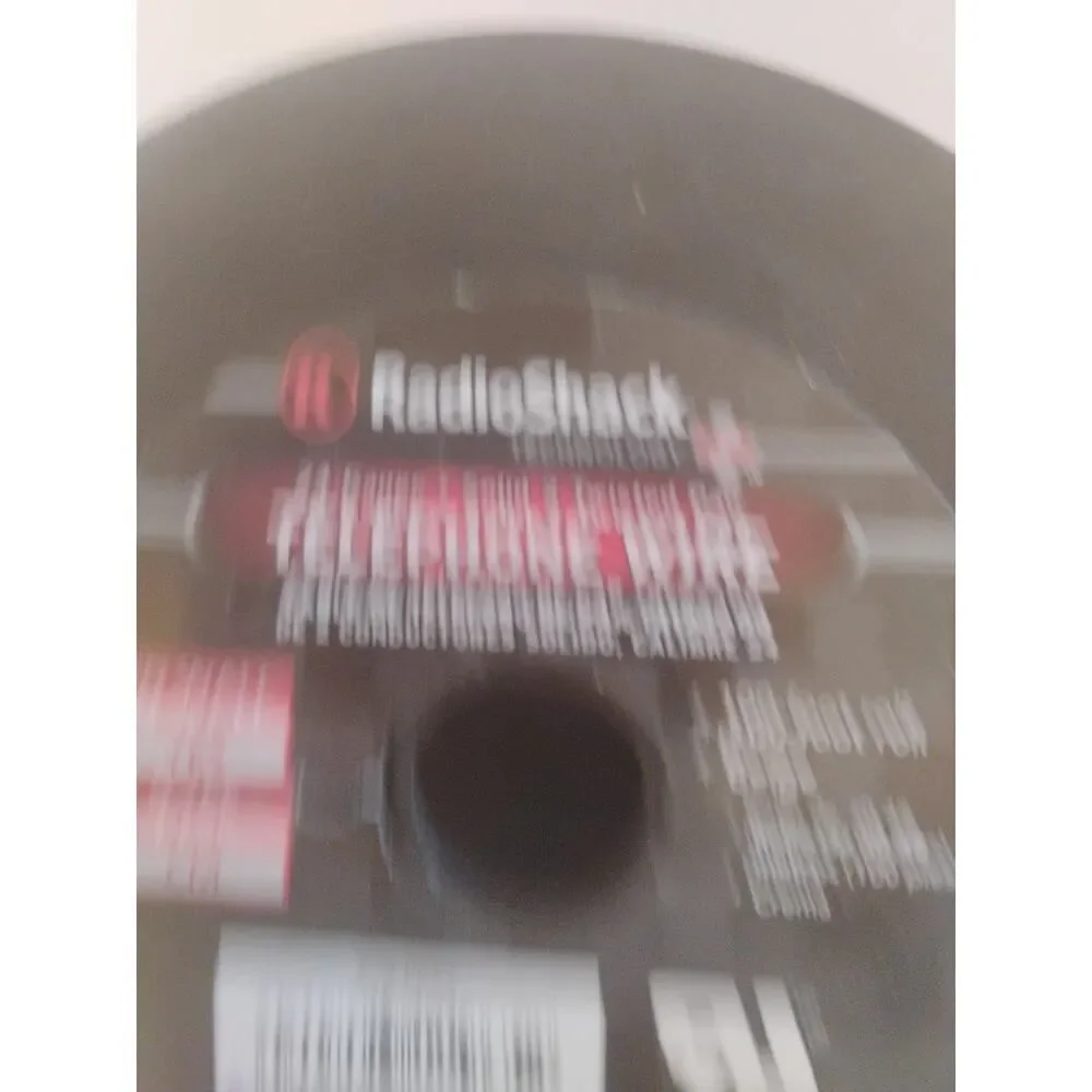 RadioShack 24-Gauge . Solid 2 Twisted Pare TELEPHONE WIRE 100 Foot roll Beige-27